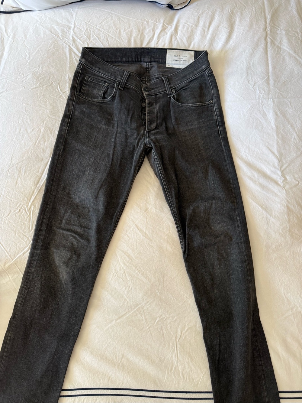 Standard Issue Men’s Slim Straight Black Jeans